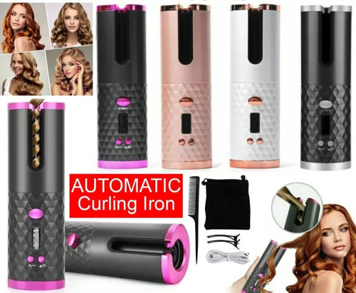 Cordless automatic hair curler - hair,