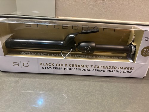 Curling iron box long - iron,