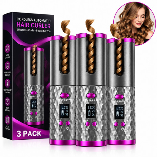 Automatic hair curler 3 - automatic, –