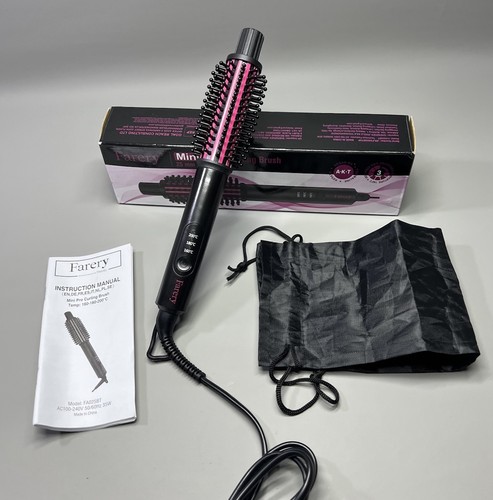 Mini thermal hot brush curling - thermal,