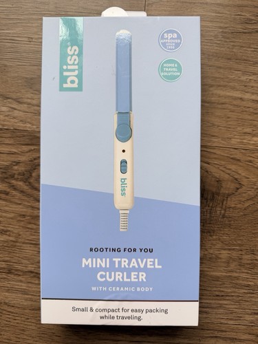 Bliss mini travel curling - travel,