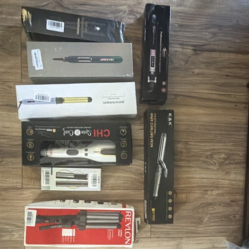 Curling iron and straightening - curling,