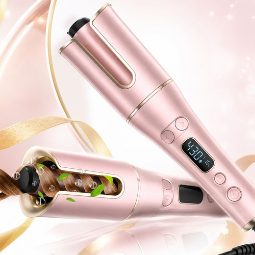 Automatic hair curler with lcd - hair,