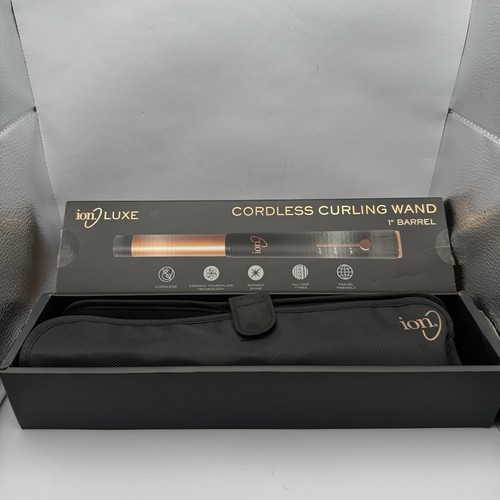 Ion luxe cordless curling - ion, wand