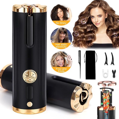 Cordless auto hair curling - cordless,