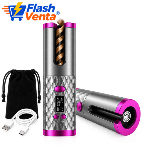 Hair curler ceramic rotating - curler,