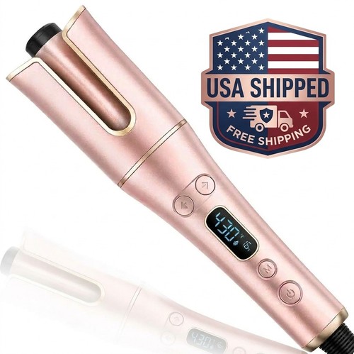 Automatic hair curler with - automatic, lcd