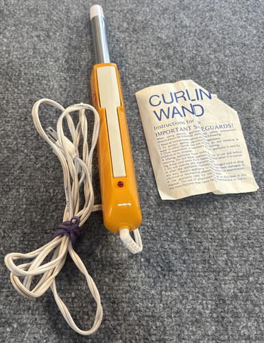 Vintage curling iron - vintage,