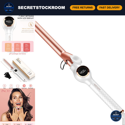 Long curling iron wand - 3/4",