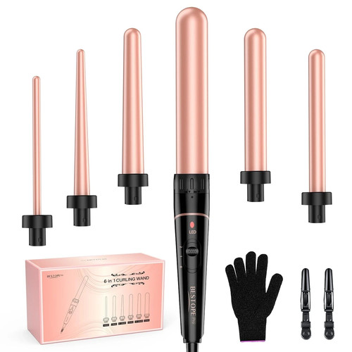 Long barrel curling - curling, iron