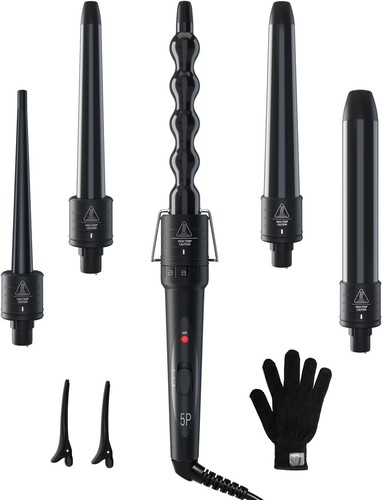 Curling wand set - 5-in-1,