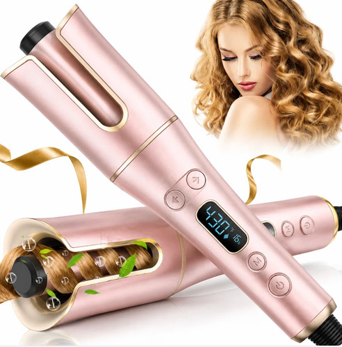 Automatic hair curler with lcd - automatic,