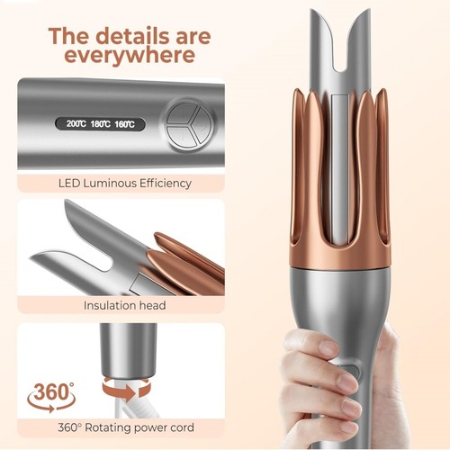Portable automatic hair curler - automatic,