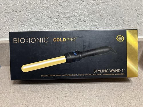 Gold pro styling wand - gold,