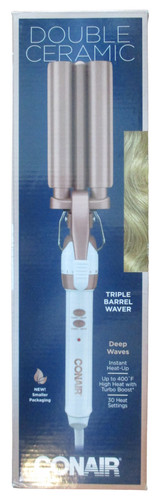 Conair curling iron triple - iron,