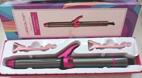 Lescolton curling iron - curling, in
