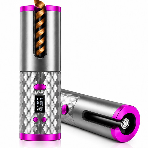 Cordless auto hair curler - cordless,