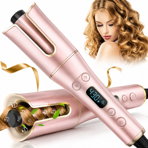 Automatic hair curler with - curler,